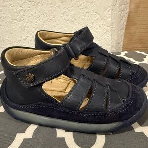 FALCOTTO Blue unisex Leather  Baby's Shoes size 22